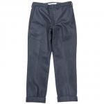 Workers K&T H MFG CoMaple Leaf Trousers, Navy Flannel