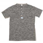 Workers K&T H MFG CoHenley Neck T, Gray