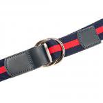 Workers K&T H MFG Co Ring Belt,Red-Navy