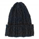 HIGHLAND 2000 “LINEN CABLE WATCH CAP”navan(black)