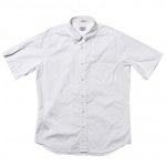 Workers K&T H MFG CoShort Sleeve BD, Pin OX, White