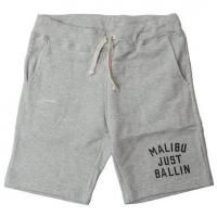 RIDING HIGH LOW GAUGE INLAY SHORTS,MIX GRAY