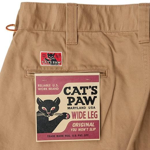 CAT'S POW “BASIC CHINO WIDE LEG” - セレクトショップ リズム CAT'S POW “BASIC CHINO WIDE LEG” - セレクトショップ リズム