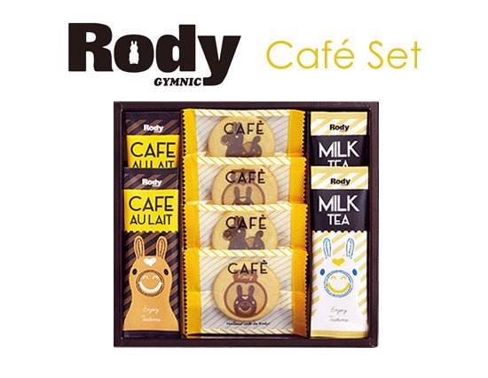 ロディのカフェ＆スイーツ　プチギフト（cafe×2、tea×2、cookie×4）