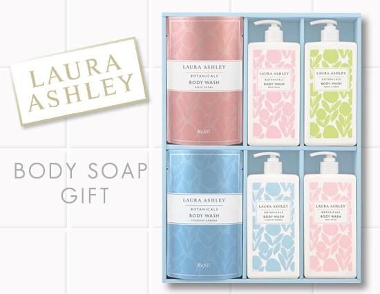 植物性原料で作った Laura Ashleyボディソープギフト ソープ 4 詰替 2 内祝いに送料無料ギフトotoya 植物性原料で作った Laura Ashleyボディソープギフト ソープ 4 詰替 2 内祝いに送料無料ギフトotoya