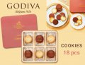 GODIVA ゴディバ ショコラ&ブランクッキーギフト（18pcs）