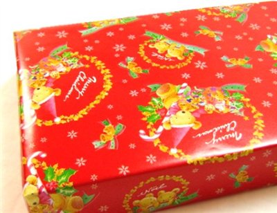 包装紙 クリスマスベア 内祝いに送料無料ギフトotoya