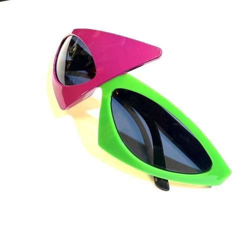 サングラス GABBA SUNGLASS (PINK/GREEN) - VORTEX ONLINE STORE