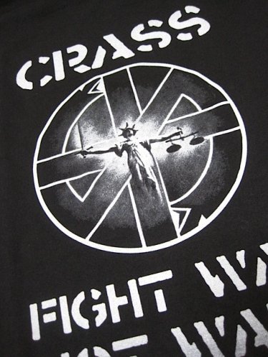 CRASS :Fight war-Not wars T-SHIRTS - VORTEX ONLINE STORE